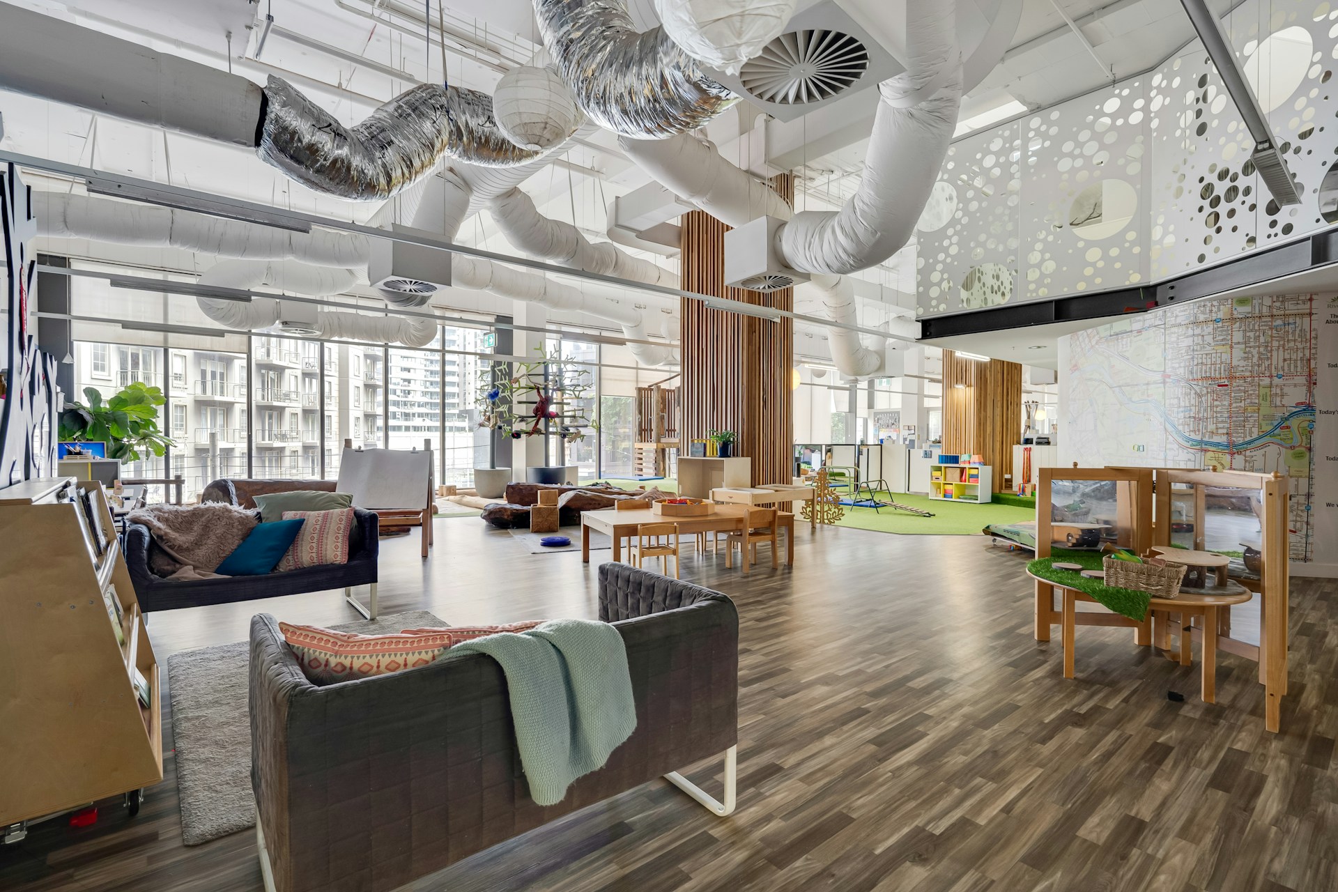 フリースペースの様子